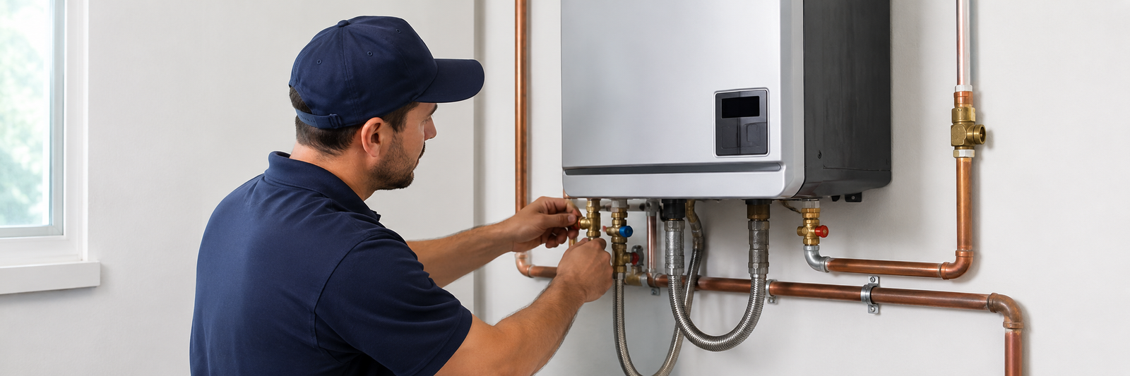 Water heater installation